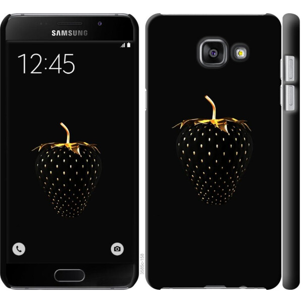 

Чехол на Samsung Galaxy A5 (2016) A510F Черная клубника (04798)
