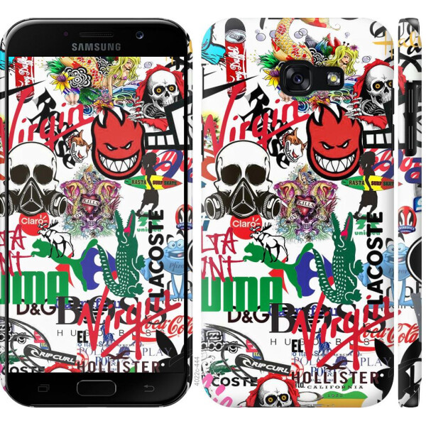 

Чехол на Samsung Galaxy A5 (2017) Many different logos (04798)