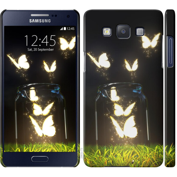 

Чехол на Samsung Galaxy A5 A500H Светящиеся бабочки (04798)