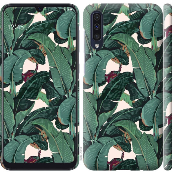 

Чехол на Samsung Galaxy A50 2019 A505F Банановые листья (04798)