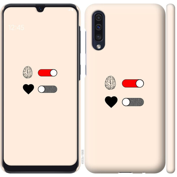 

Чехол на Samsung Galaxy A50 2019 A505F Любовь и ум (04798)