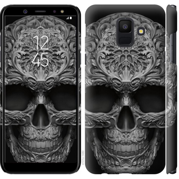 

Чехол на Samsung Galaxy A6 2018 skull-ornament (04798)