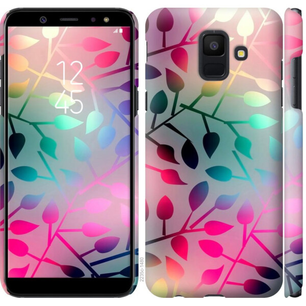 

Чехол на Samsung Galaxy A6 2018 Листья (04798)