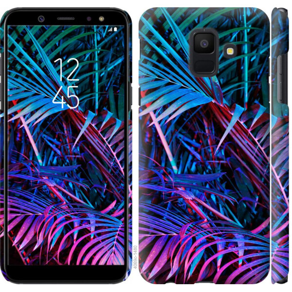 

Чехол на Samsung Galaxy A6 2018 Папоротник под ультрафиолетом (04798)