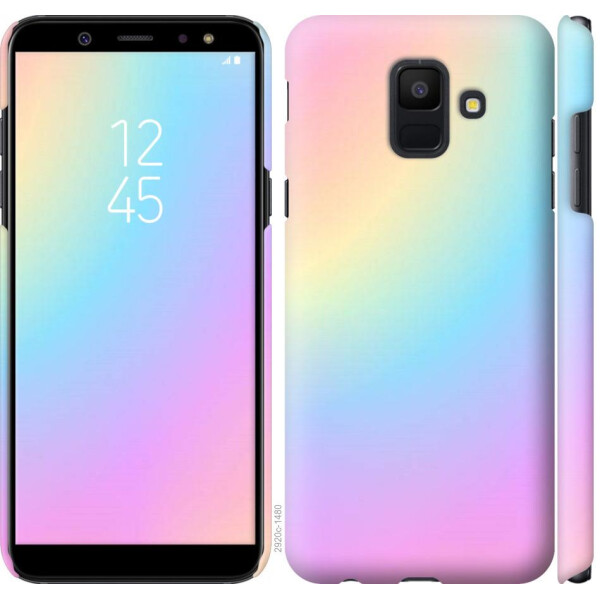 

Чехол на Samsung Galaxy A6 2018 Радуга 2 (04798)