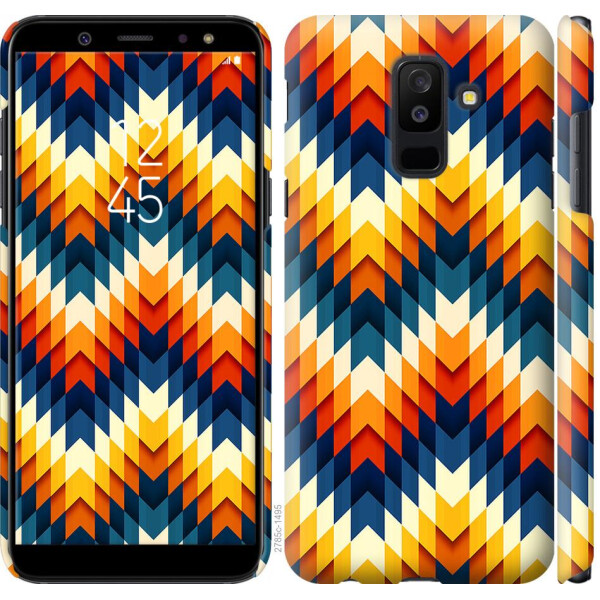 

Чехол на Samsung Galaxy A6 Plus 2018 Yellow leaf (04798)