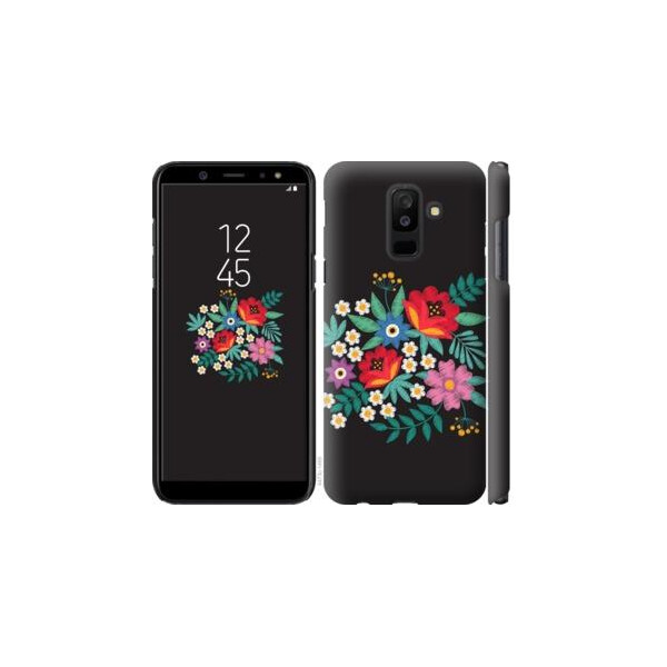 

Чехол на Samsung Galaxy A6 Plus 2018 Вышитые цветы (04798)