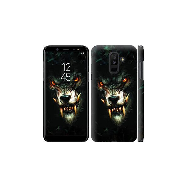 

Чехол на Samsung Galaxy A6 Plus 2018 Дьявольский волк (04798)