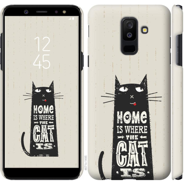

Чехол на Samsung Galaxy A6 Plus 2018 Кот (04798)