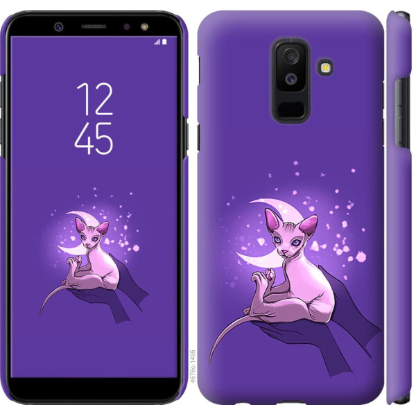 

Чехол на Samsung Galaxy A6 Plus 2018 Кот2 (04798)