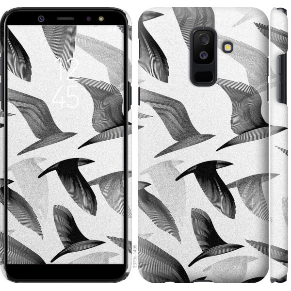

Чехол на Samsung Galaxy A6 Plus 2018 Птицы 2 (04798)