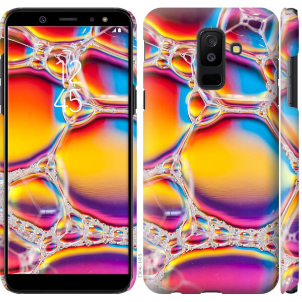 

Чехол на Samsung Galaxy A6 Plus 2018 Цветные пузыри (04798)