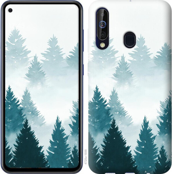 

Чехол на Samsung Galaxy A60 2019 A606F Акварельные Елки (04798)
