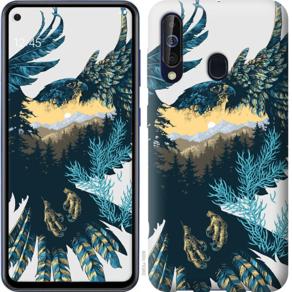 

Чехол на Samsung Galaxy A60 2019 A606F Арт-орел на фоне природы (04798)