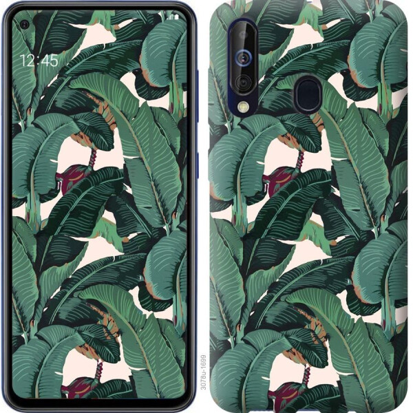 

Чехол на Samsung Galaxy A60 2019 A606F Банановые листья (04798)
