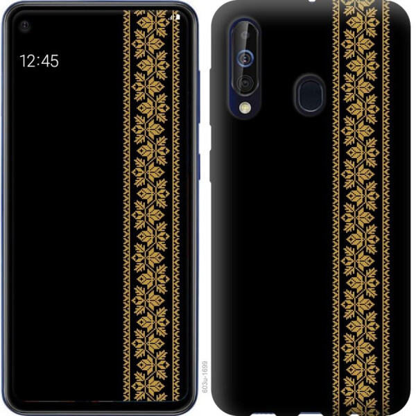 

Чехол на Samsung Galaxy A60 2019 A606F Вышиванка 34 (04798)