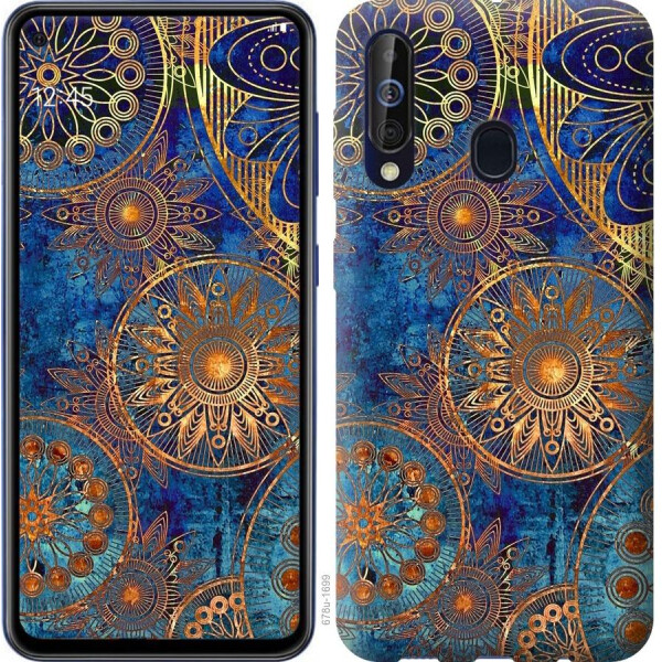 

Чехол на Samsung Galaxy A60 2019 A606F Золотой узор (04798)