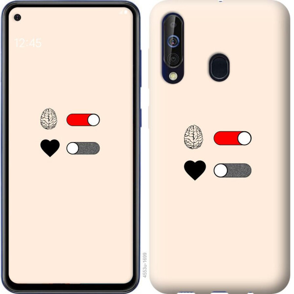 

Чехол на Samsung Galaxy A60 2019 A606F Любовь и ум (04798)