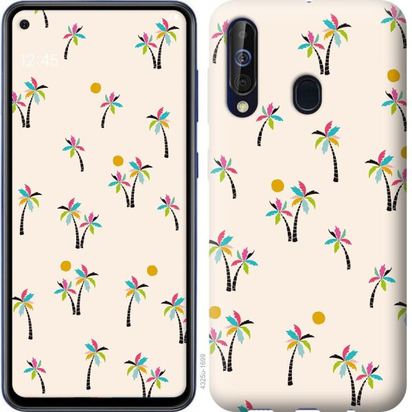 

Чехол на Samsung Galaxy A60 2019 A606F Пальмочки (04798)