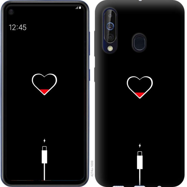 

Чехол на Samsung Galaxy A60 2019 A606F Подзарядка (04798)