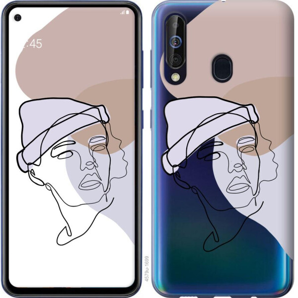 

Чехол на Samsung Galaxy A60 2019 A606F Силуэт (04798)
