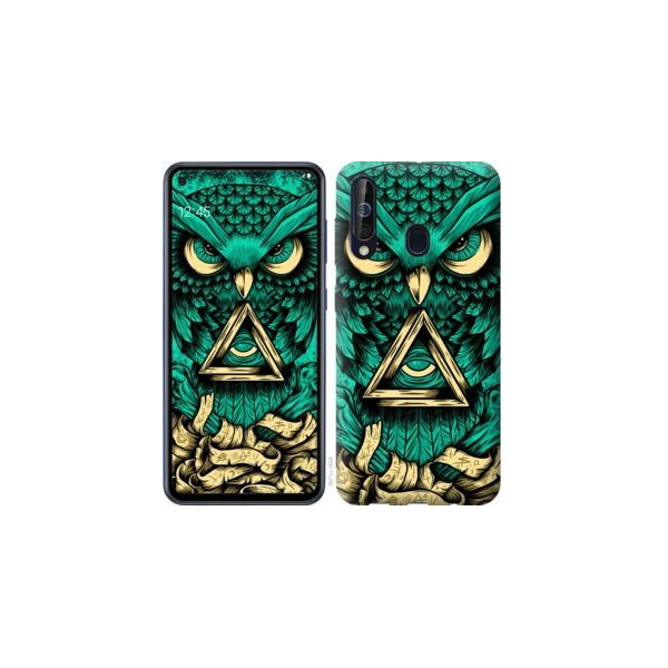 

Чехол на Samsung Galaxy A60 2019 A606F Сова Арт-тату (04798)