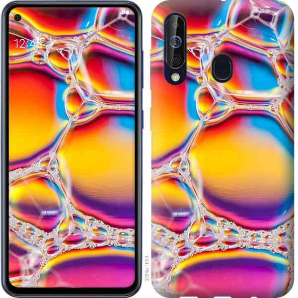 

Чехол на Samsung Galaxy A60 2019 A606F Цветные пузыри (04798)