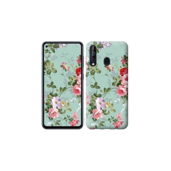 

Чехол на Samsung Galaxy A60 2019 A606F Цветочные обои 2 (04798)