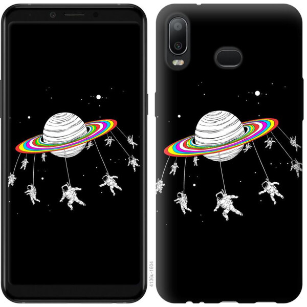 

Чехол на Samsung Galaxy A6s Лунная карусель (04798)