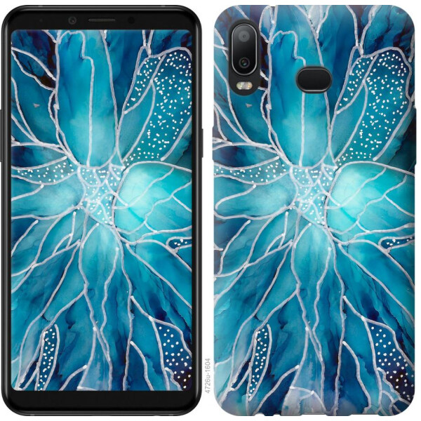 

Чехол на Samsung Galaxy A6s чернило (04798)
