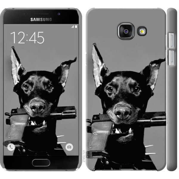 

Чехол на Samsung Galaxy A7 (2016) A710F Доберман (04798)