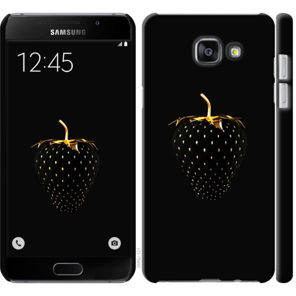 

Чехол на Samsung Galaxy A7 (2016) A710F Черная клубника (04798)