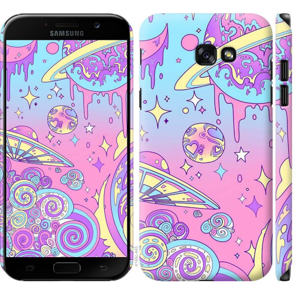 

Чехол на Samsung Galaxy A7 (2017) Розовая галактика (04798)