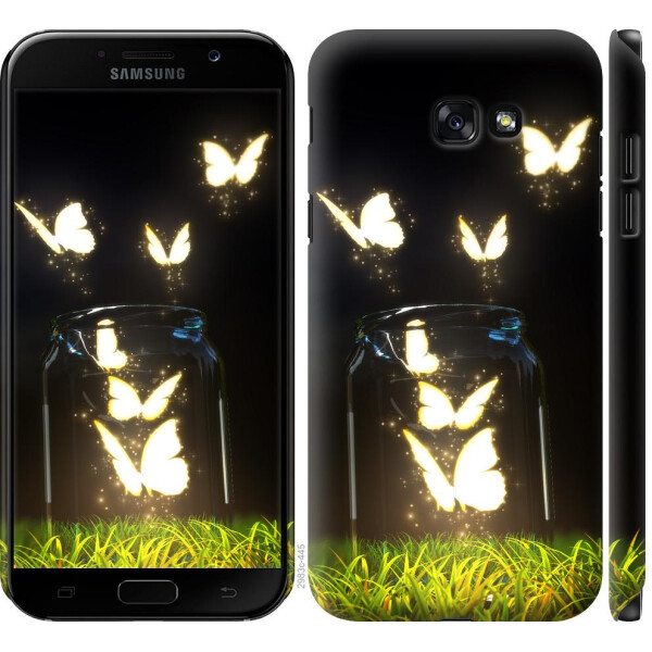 

Чехол на Samsung Galaxy A7 (2017) Светящиеся бабочки (04798)