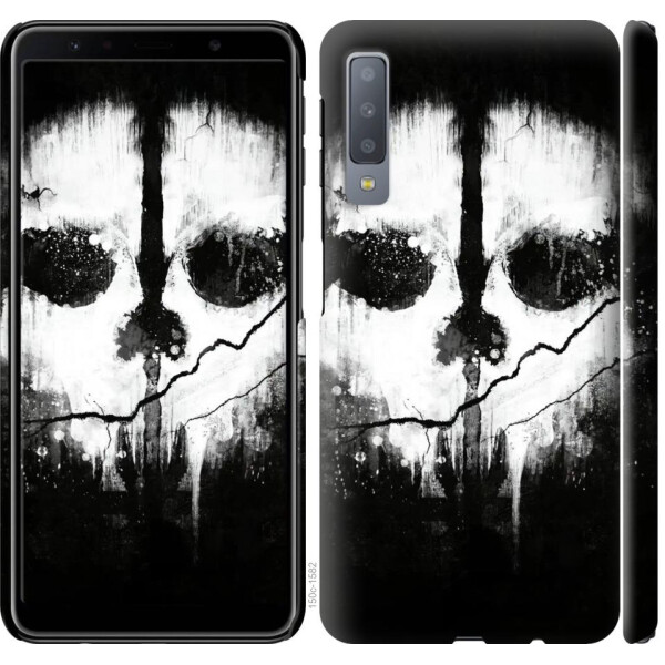 

Чехол на Samsung Galaxy A7 (2018) A750F Call of Duty череп (04798)
