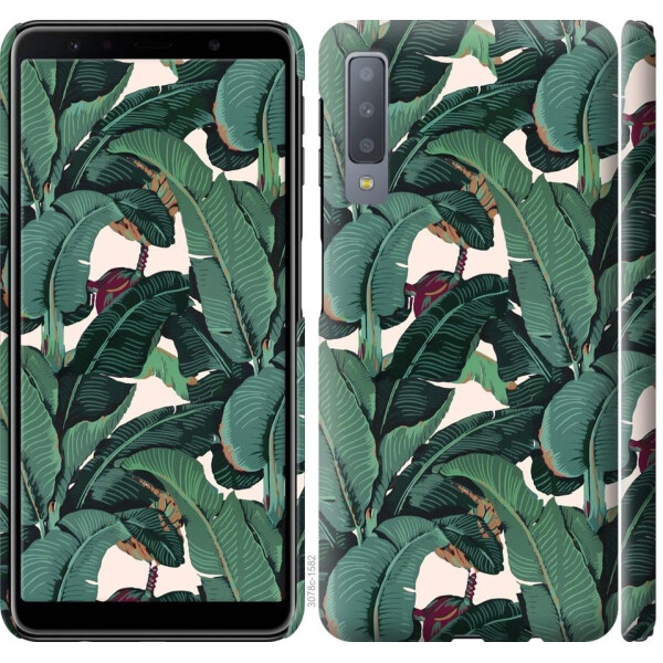 

Чехол на Samsung Galaxy A7 (2018) A750F Банановые листья (04798)