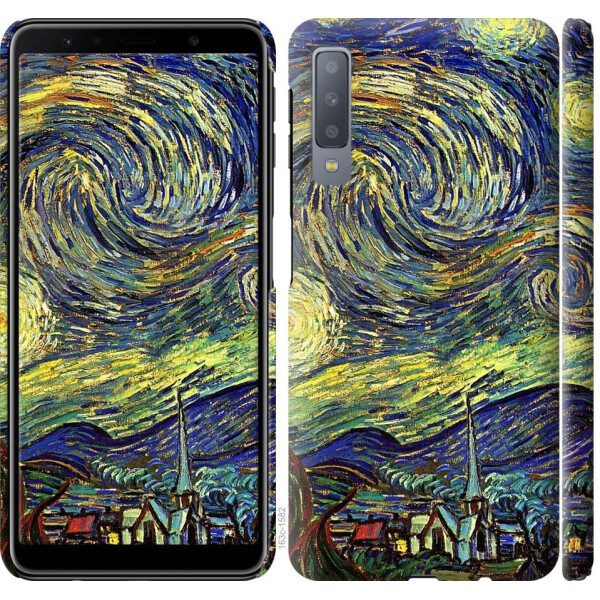 

Чехол на Samsung Galaxy A7 (2018) A750F Винсент Ван Гог. Звёздная ночь (04798)