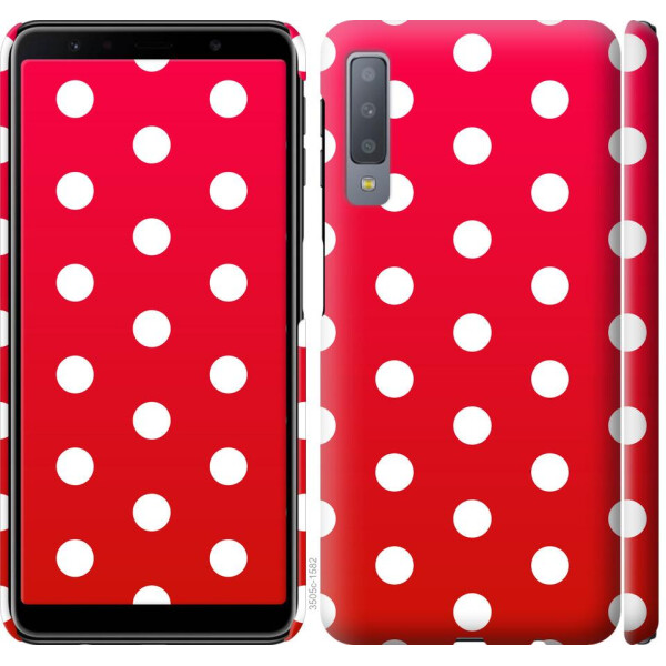 

Чехол на Samsung Galaxy A7 (2018) A750F Градиент, Горошек (04798)