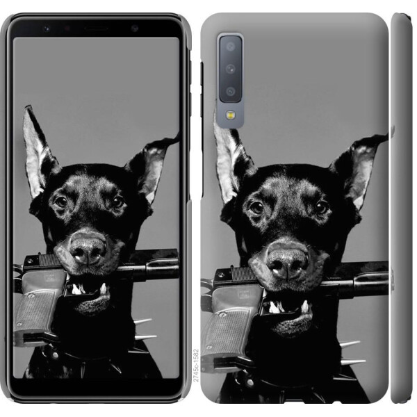 

Чехол на Samsung Galaxy A7 (2018) A750F Доберман (04798)