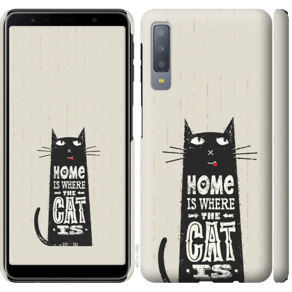 

Чехол на Samsung Galaxy A7 (2018) A750F Кот (04798)