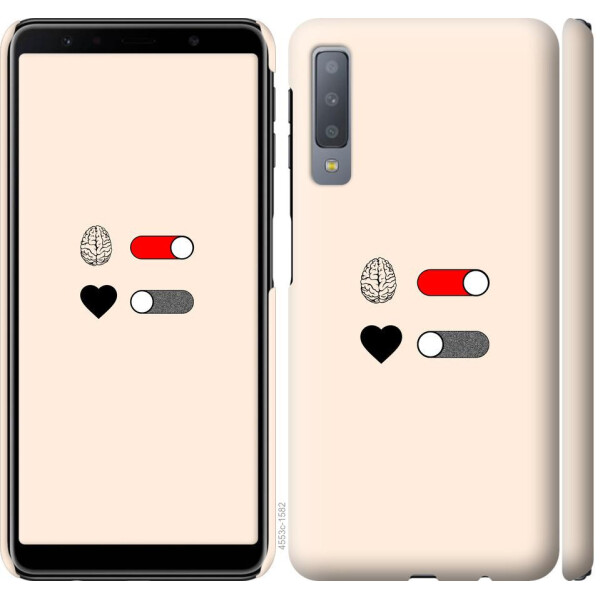 

Чехол на Samsung Galaxy A7 (2018) A750F Любовь и ум (04798)