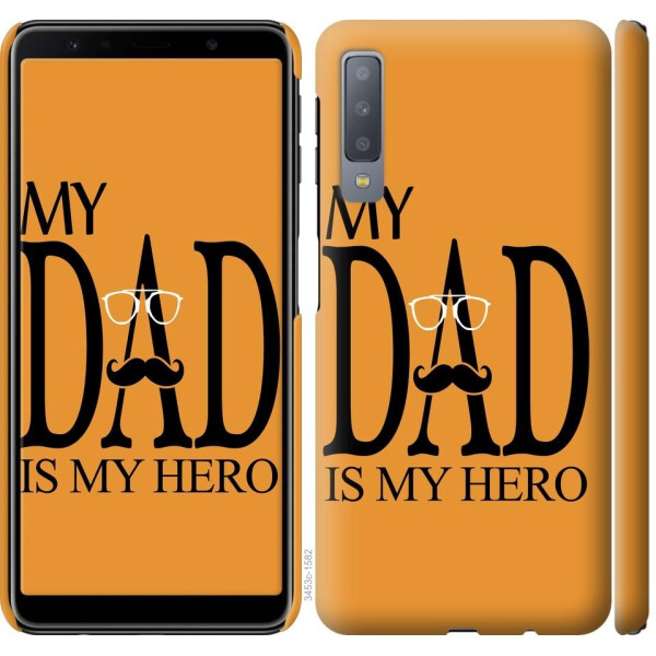 

Чехол на Samsung Galaxy A7 (2018) A750F Мой папа Герой (04798)
