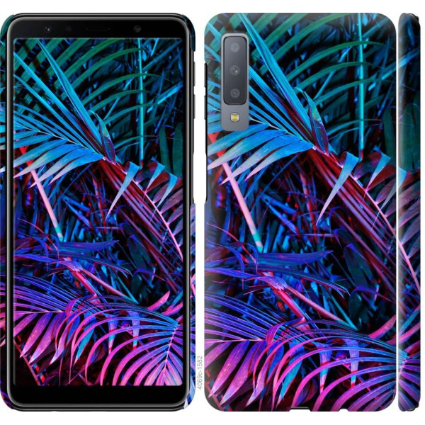 

Чехол на Samsung Galaxy A7 (2018) A750F Папоротник под ультрафиолетом (04798)