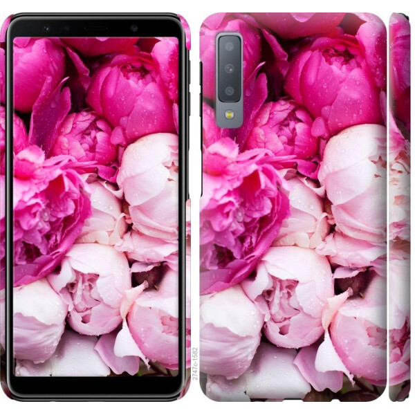 

Чехол на Samsung Galaxy A7 (2018) A750F Розовые пионы (04798)