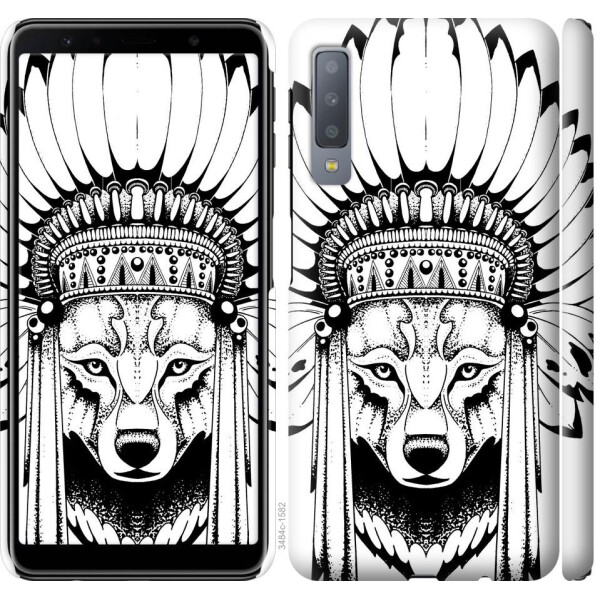 

Чехол на Samsung Galaxy A7 (2018) A750F Тотем волка (04798)