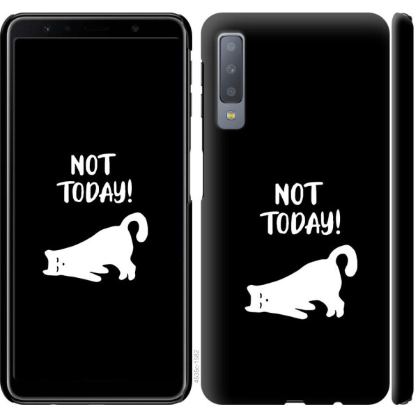 

Чехол на Samsung Galaxy A7 (2018) A750F Уставший кот (04798)
