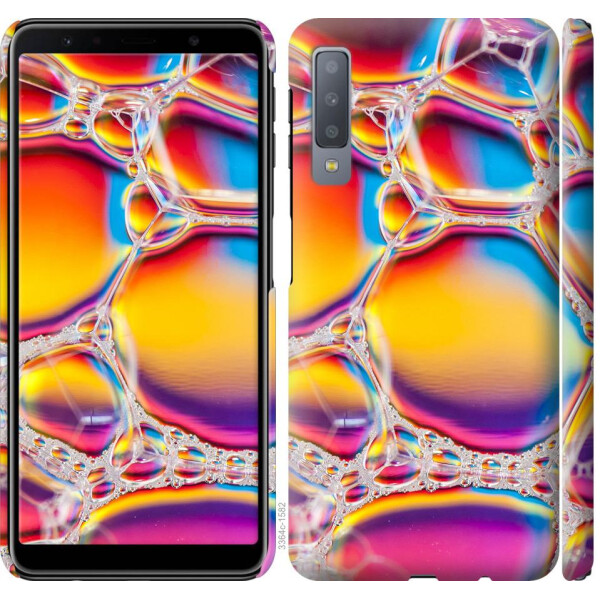 

Чехол на Samsung Galaxy A7 (2018) A750F Цветные пузыри (04798)