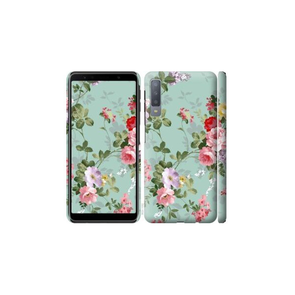 

Чехол на Samsung Galaxy A7 (2018) A750F Цветочные обои 2 (04798)