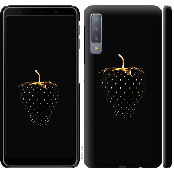 

Чехол на Samsung Galaxy A7 (2018) A750F Черная клубника (04798)