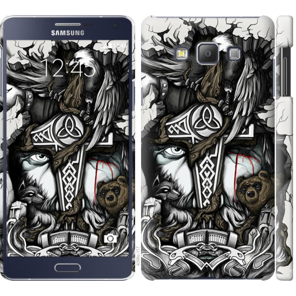 

Чехол на Samsung Galaxy A7 A700H Тату Викинг (04798)